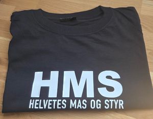 Hovedbilde T-skjorte "HMS"